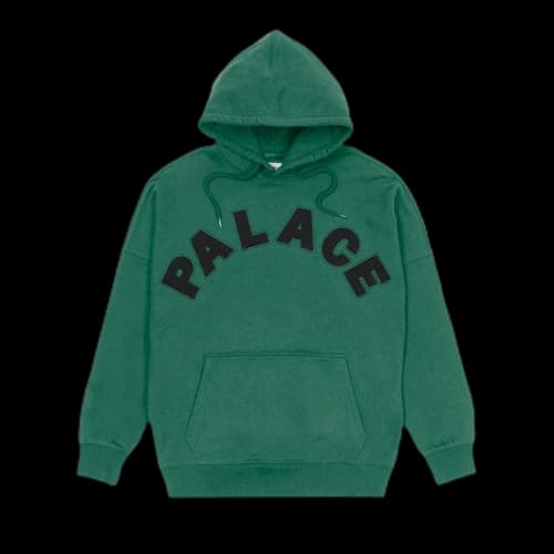 Palace Cut Out Hood 'Green'