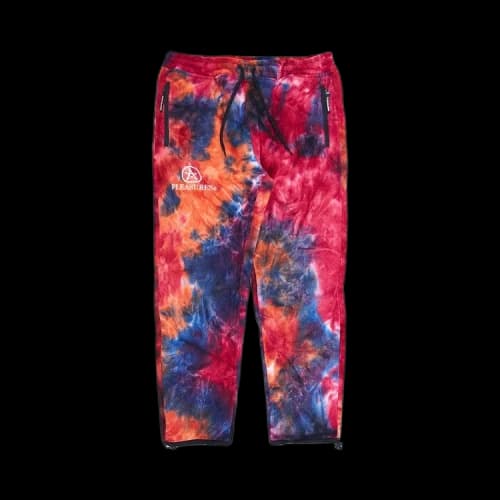 Pleasures Caffeine Polar Fleece Pant 'Orange'
