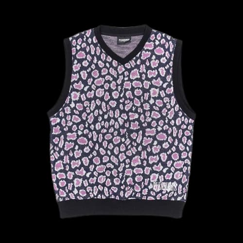 Pleasures Survival Sweater Vest Sweater Navy