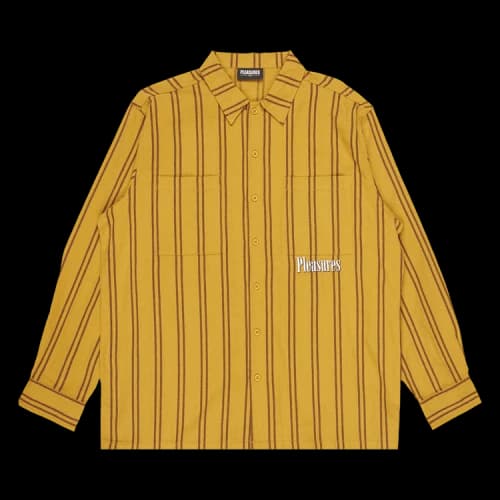 Pleasures Ruby Work Shirt 'Mustard'