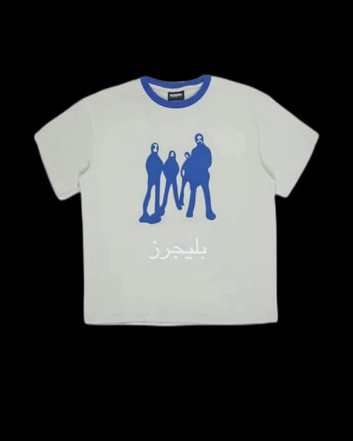 Pleasures Listen Heavyweight T-shirt Silver