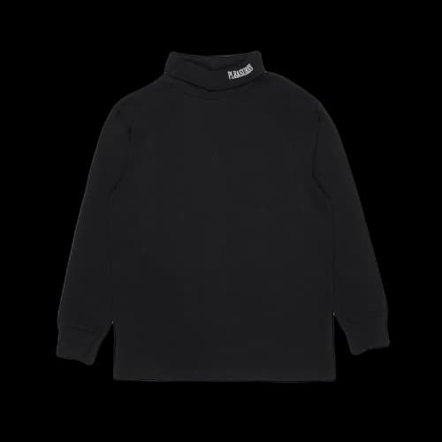 Pleasures Cut Here Turtleneck Shirt Black