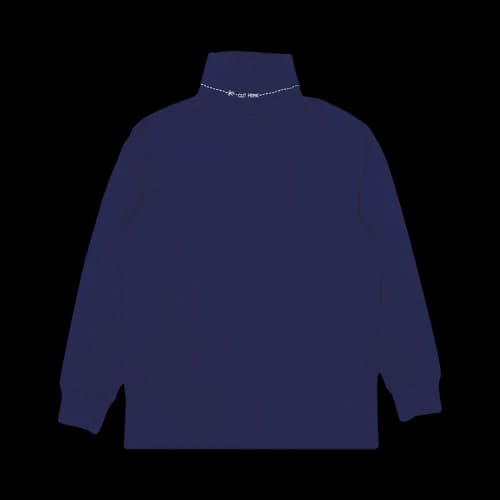 Pleasures Cut Here Turtleneck 'Blue'