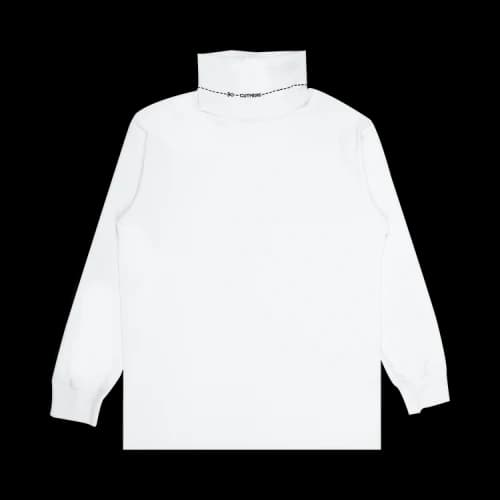 Pleasures Cut Here Turtleneck 'White'