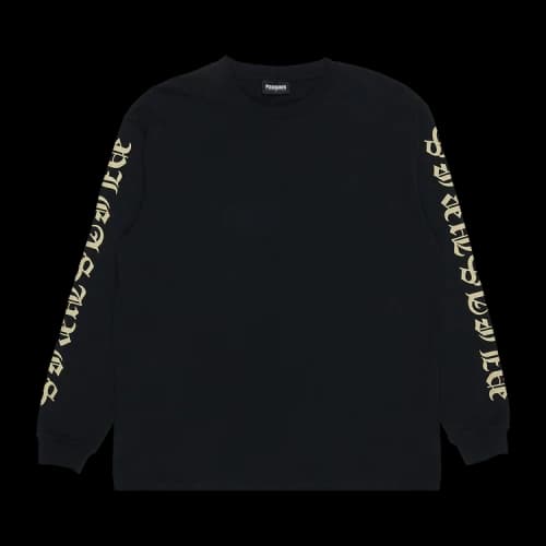 Pleasures Old E Heavyweight Long-Sleeve 'Black'