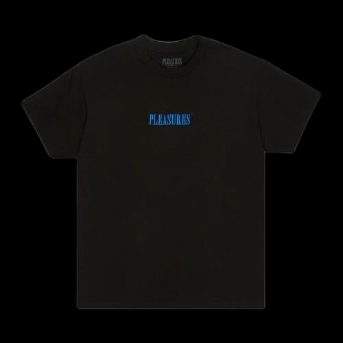 Pleasures Core Embroidered T-Shirt 'Black'