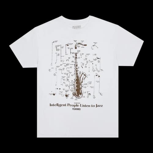 Pleasures Saxophone T-Shirt 'White'