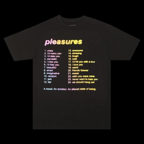 Pleasures Mood T-Shirt 'Black'