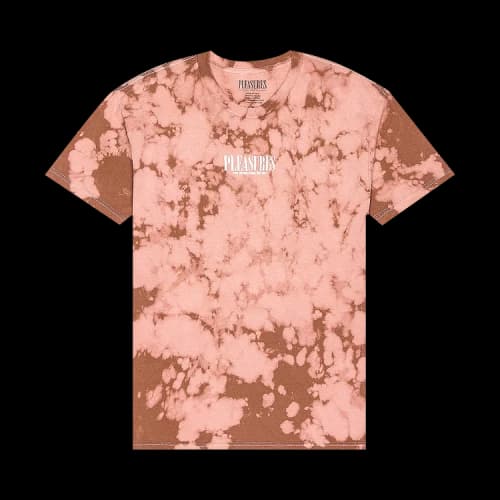 Pleasures Trip Dyed T-Shirt 'Brown'