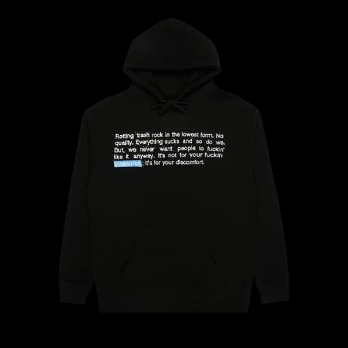 Pleasures Rotting Hoodie 'Black'