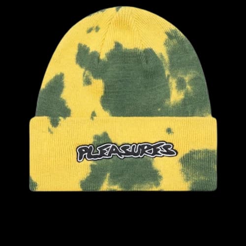 Pleasures Backbone Dyed Beanie Beanie Yellow