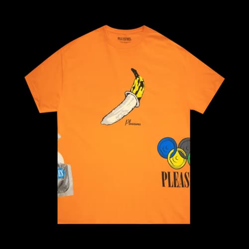 Pleasures Safety T-Shirt 'Orange'
