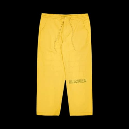 Pleasures Blitz Karate Pant 'Mustard'