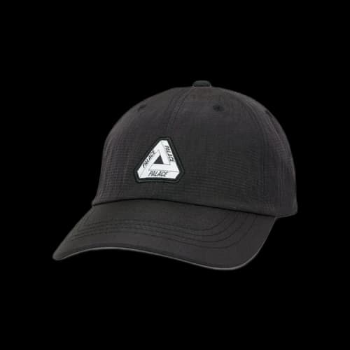 Palace Tri-Ferg Patch Shell 6-Panel 'Black'