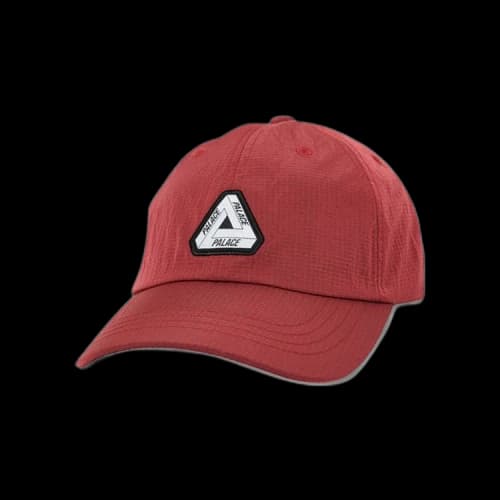 Palace Tri-Ferg Patch Shell 6-Panel 'Burgundy'