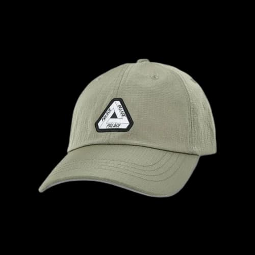 Palace Tri-Ferg Patch Shell 6-Panel 'Olive'
