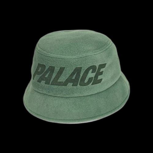 Palace Polartec Lazer Bucket Hat 'Green'