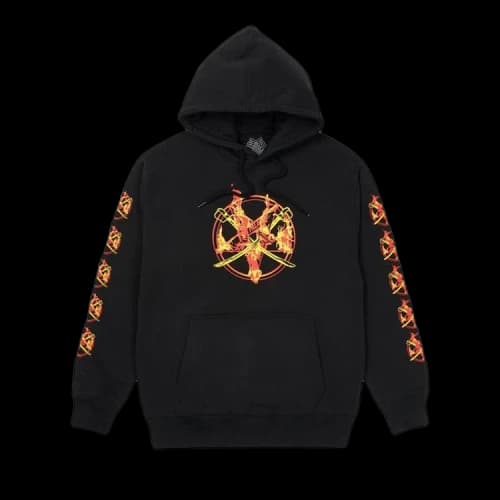Palace Flamed Hood 'Black'