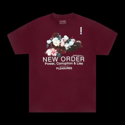 Pleasures Power T-Shirt 'Burgundy'