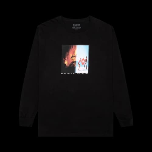 Pleasures Repulic Long-Sleeve T-Shirt 'Black'