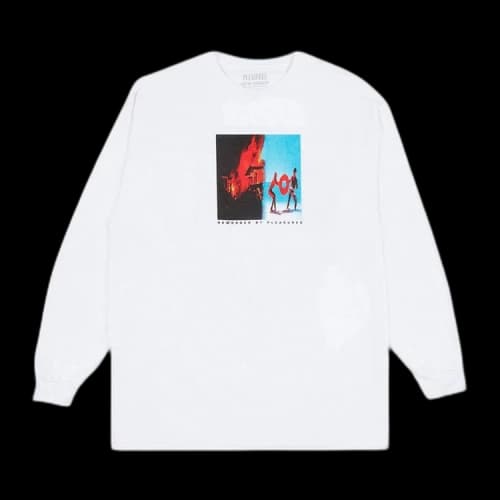 Pleasures Repulic Long-Sleeve T-Shirt 'White'