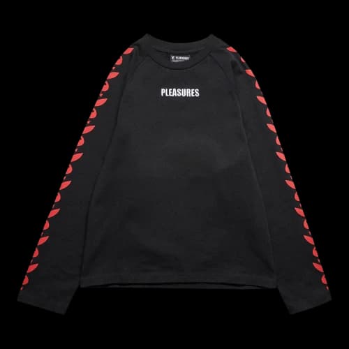 Pleasures PB Raglan Long-Sleeve 'Black'