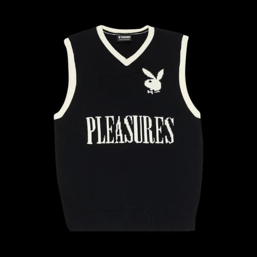 Pleasures PB Sweater Vest 'Black'