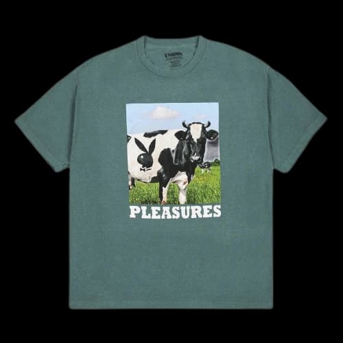 Pleasures Moo T-Shirt 'Green'
