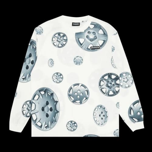Pleasures Roadside Long-Sleeve Shirt 'White'
