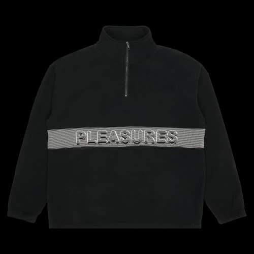 Pleasures Decline Quarter Zip 'Black'
