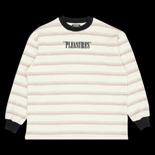 Pleasures Ace Reverse Fleece Crewneck 'Tan'