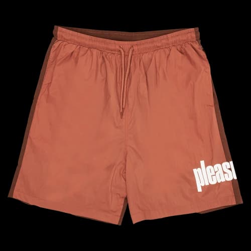 Pleasures Electric Active Shorts 'Maroon'