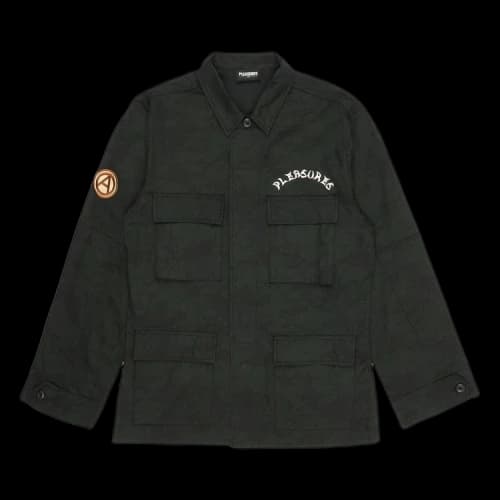 Pleasures Rhythm BDU Jacket 'Black'
