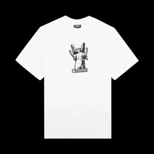 Pleasures Fetish Heavyweight T-Shirt 'White'