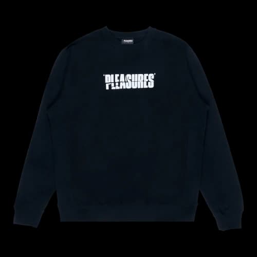 Pleasures Stress Jazz Premium Crewneck 'Black'