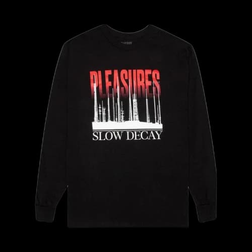 Pleasures Mirrors Long-Sleeve T-Shirt 'Black'
