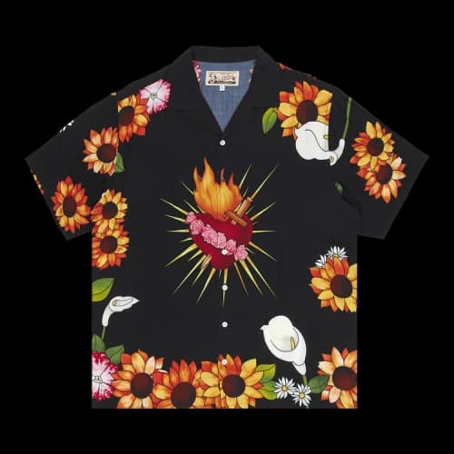 Pleasures Heart Button Down 'Black'