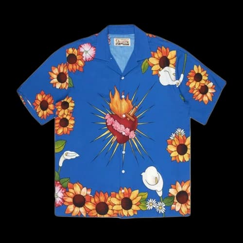 Pleasures Heart Button Down 'Blue'