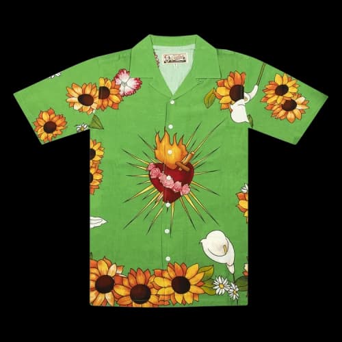 Pleasures Heart Button Down 'Green'