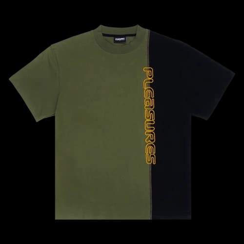 Pleasures Reality Split Shirt 'Black'