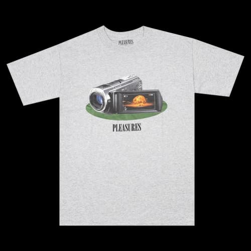 Pleasures Recording T-Shirt 'Grey'