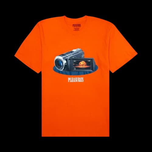 Pleasures Recording T-Shirt 'Orange'