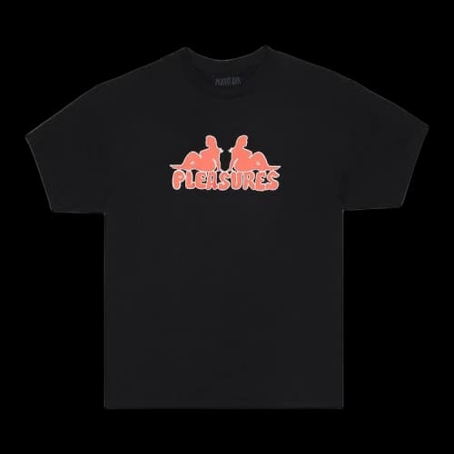 Pleasures Thicc Logo T-Shirt 'Black'