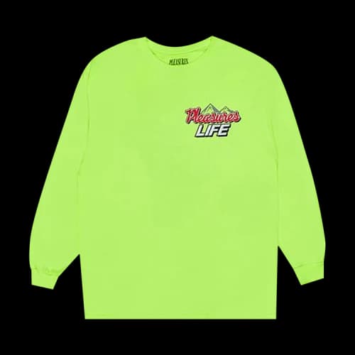 Pleasures Refresh Long-Sleeve T-Shirt 'Green'