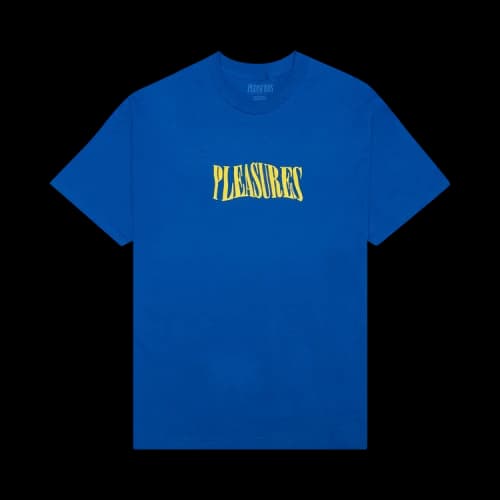 Pleasures Party Logo T-Shirt 'Blue'