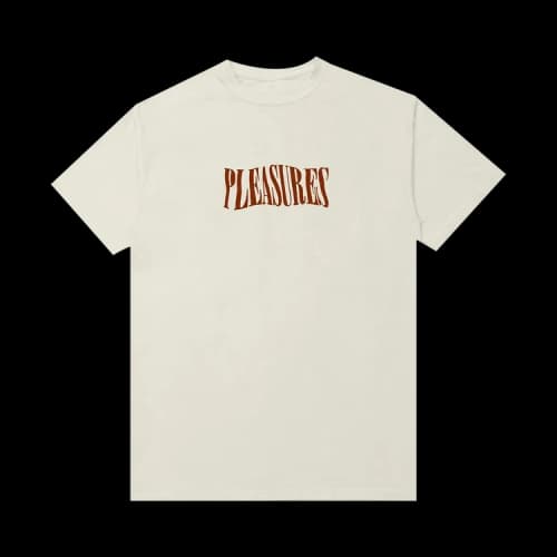 Pleasures Party Logo T-Shirt 'Cream'