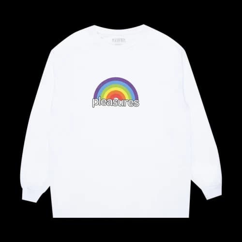 Pleasures Good Time Long-Sleeve T-Shirt 'White'