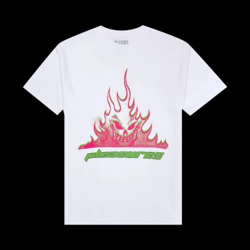 Pleasures Flameboy T-Shirt 'White'