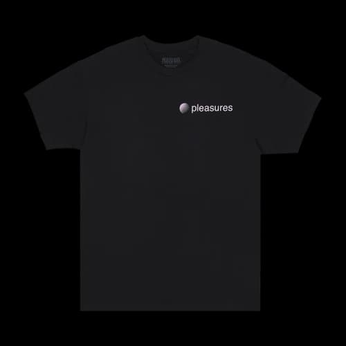 Pleasures Communication T-Shirt 'Black'