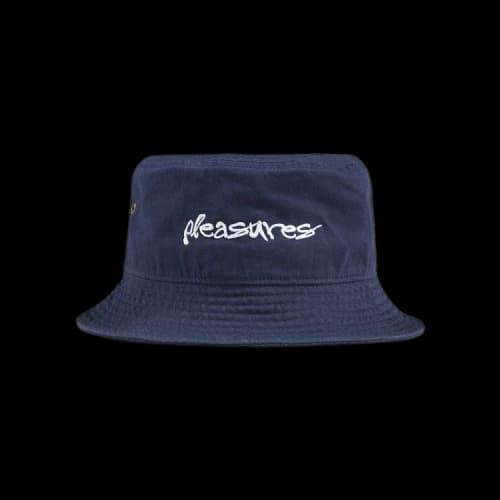 Pleasures Hyde Logo Bucket Hat 'Navy'